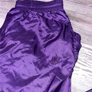 Purple Nike Windbreaker Sweats!